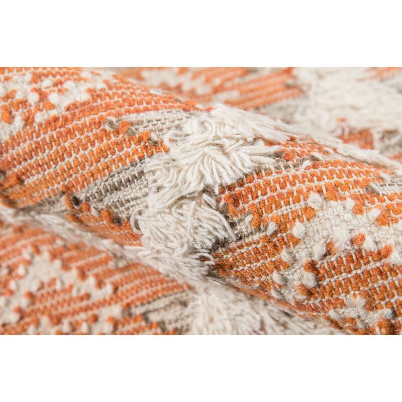 Momeni Harper Hand-woven Trellis Pattern Wool Contemporary Area Rug