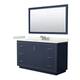 Option Dark Blue, Nickel Trim, White Quartz Top