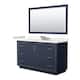 Option Dark Blue, Nickel Trim, White Quartz Top