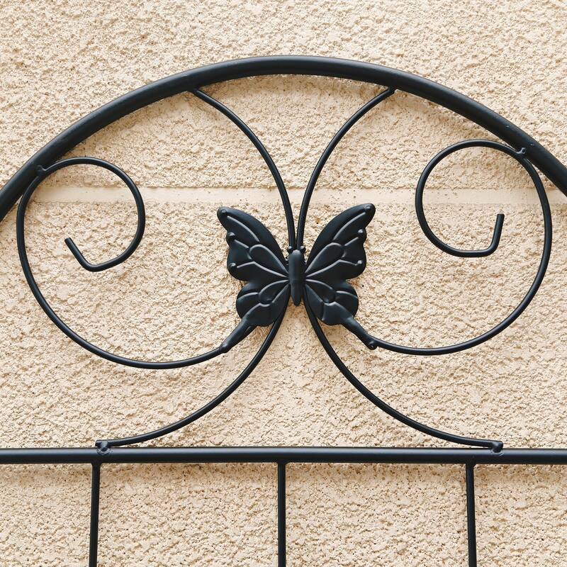 2 Pack Metal Garden Trellis 71in x 19.7in Rustproof Trellis