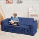 preview thumbnail 10 of 22, 22Pcs Modular Kids Play Couch, Toddler Play Foam Convertible Couch, Floor Sofa for Children for Playroom Bedroom