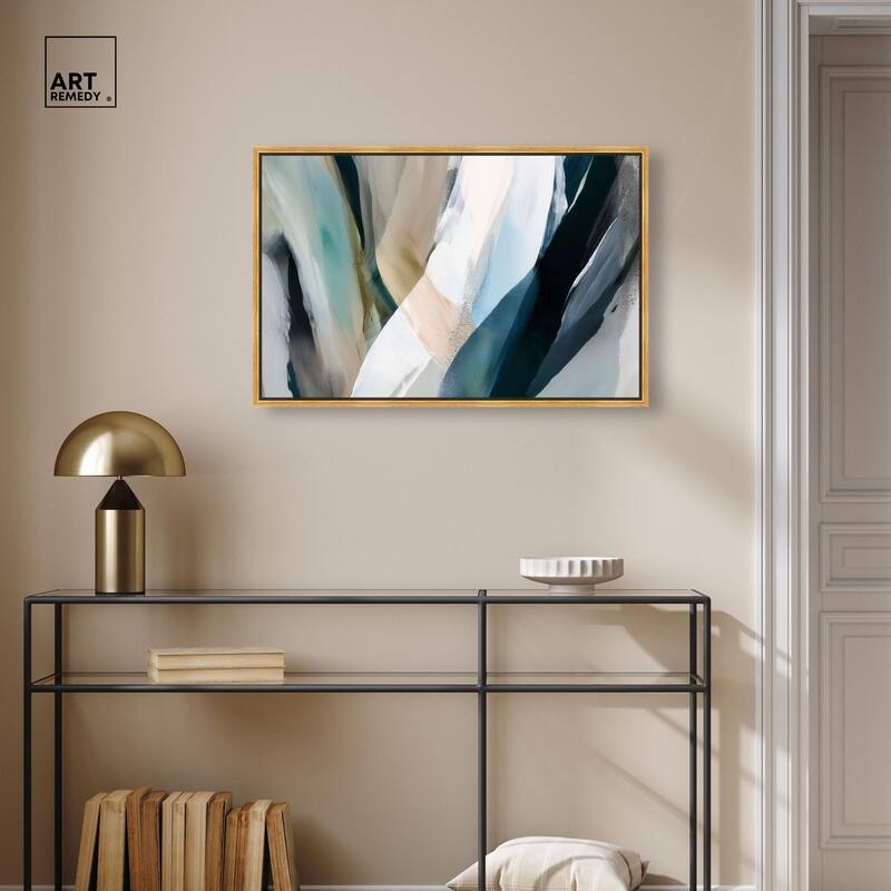 Sweeping Forms II Canvas by Art Remedy