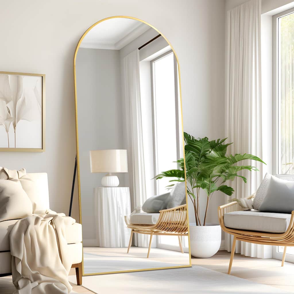 Huge Modern Framed Full Length Floor Mirror - 71*32