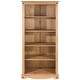 preview thumbnail 15 of 22, Wood Bookcase 5 Shelf Corona Collection | Furniture Dash