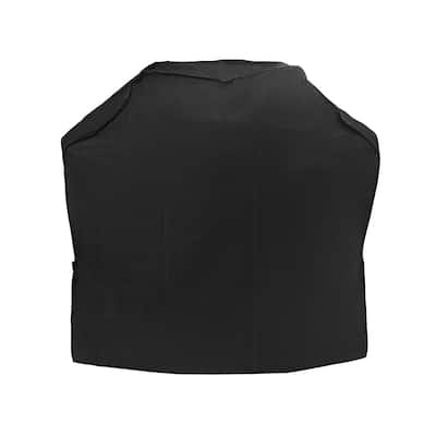 45" Grill Cover, Durable Oxford Polyester Cover, Water Resistant, Black
