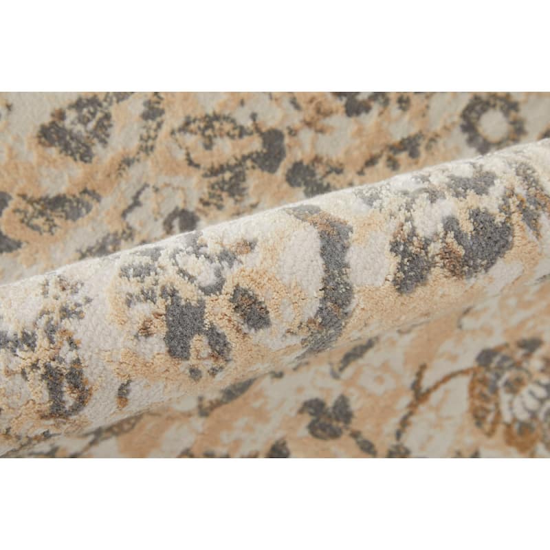 Grand Bazaar Neoma Machine Made Bordered Traditional Area Rug