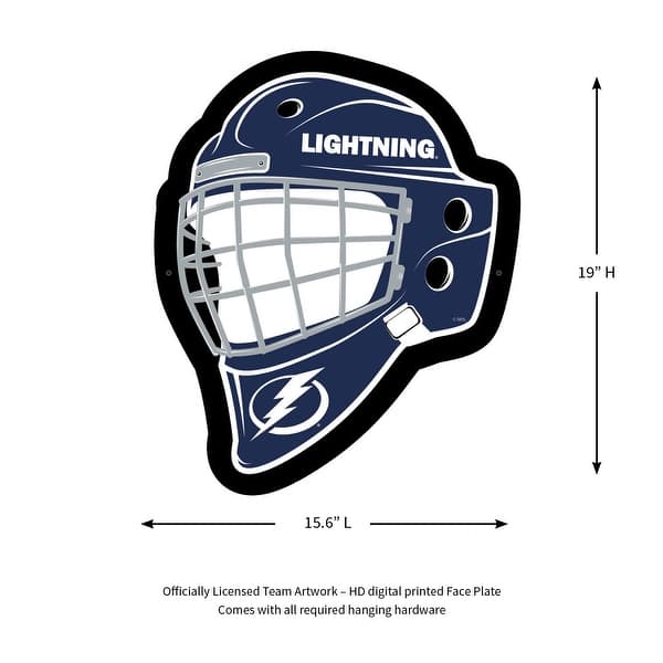 dimension image slide 1 of 3, Tampa Bay Lightning LED Lighted Sign