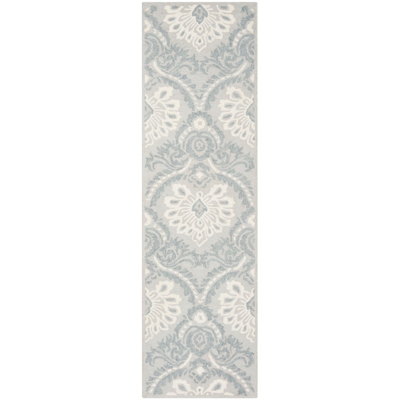SAFAVIEH Handmade Blossom Esta Modern Floral Wool Rug