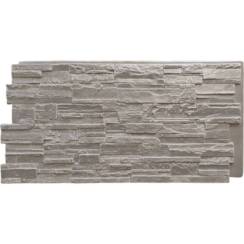 Cascade Stacked Stone, EverStone Faux Stone Siding Panel