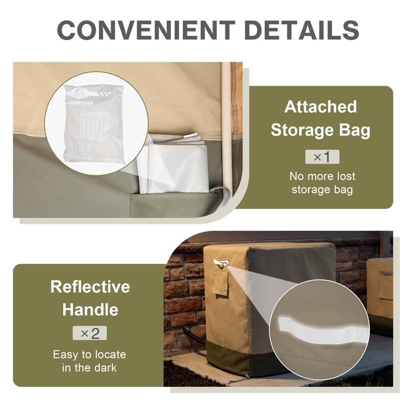 Aoodor Heavy Duty Air Conditioner Cover