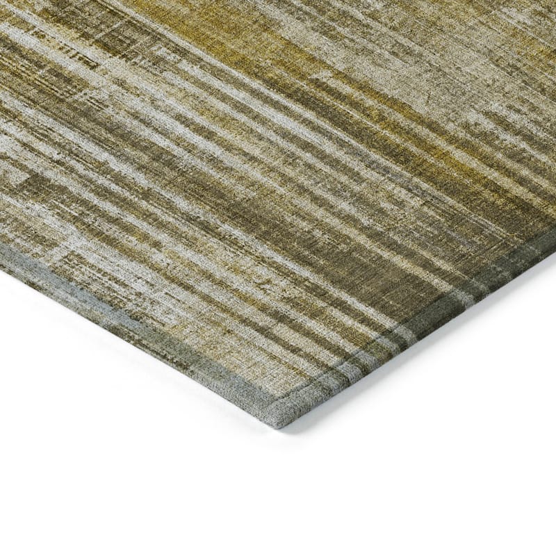 Machine Washable Indoor/ Outdoor Chantille Modern Ombre Rug