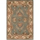 preview thumbnail 18 of 32, SAFAVIEH Handmade Heritage Alexia Traditional Oriental Wool Rug 2' x 3' - Blue/Beige