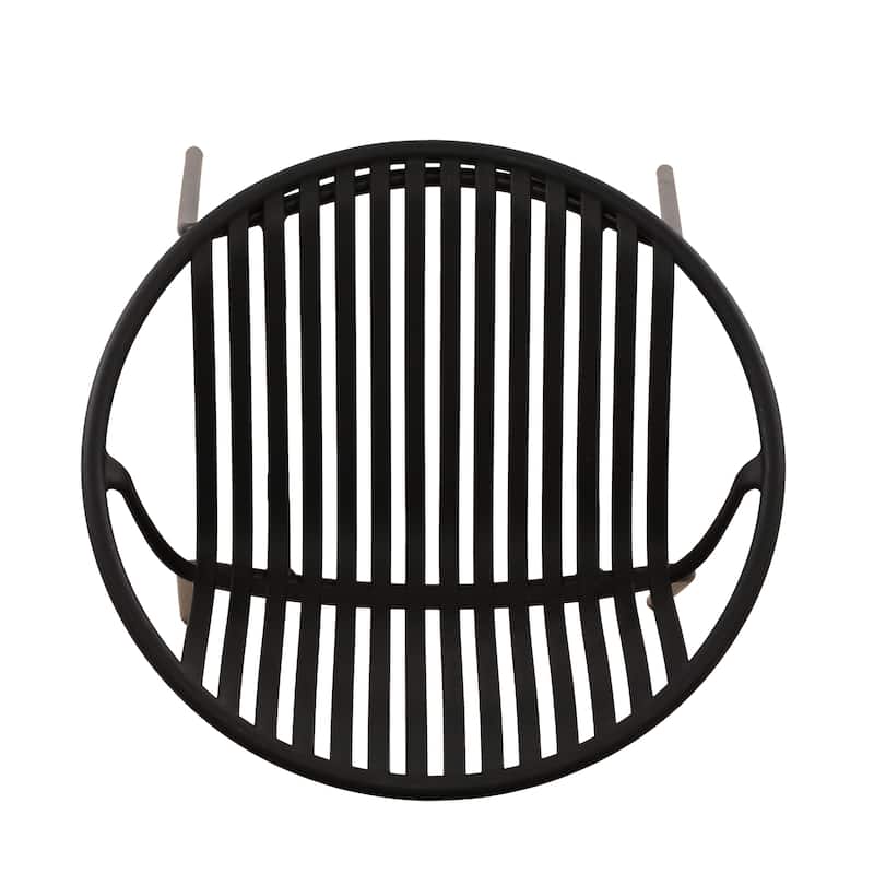 Christopher Knight Home - Emma Patio Outdoor Contemporary Plastic Stackable Dining Chairs