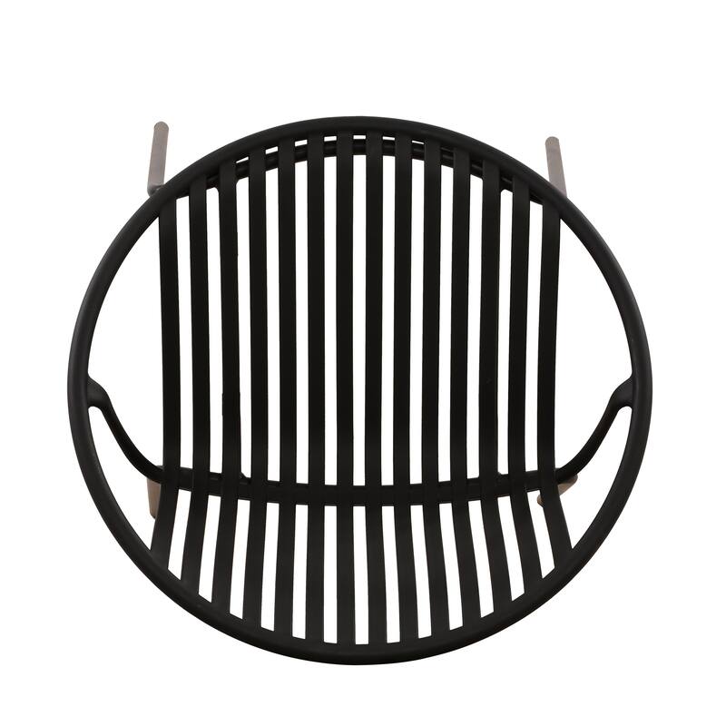 Patio Dining Chairs Stackable Chairs with Breathable Design