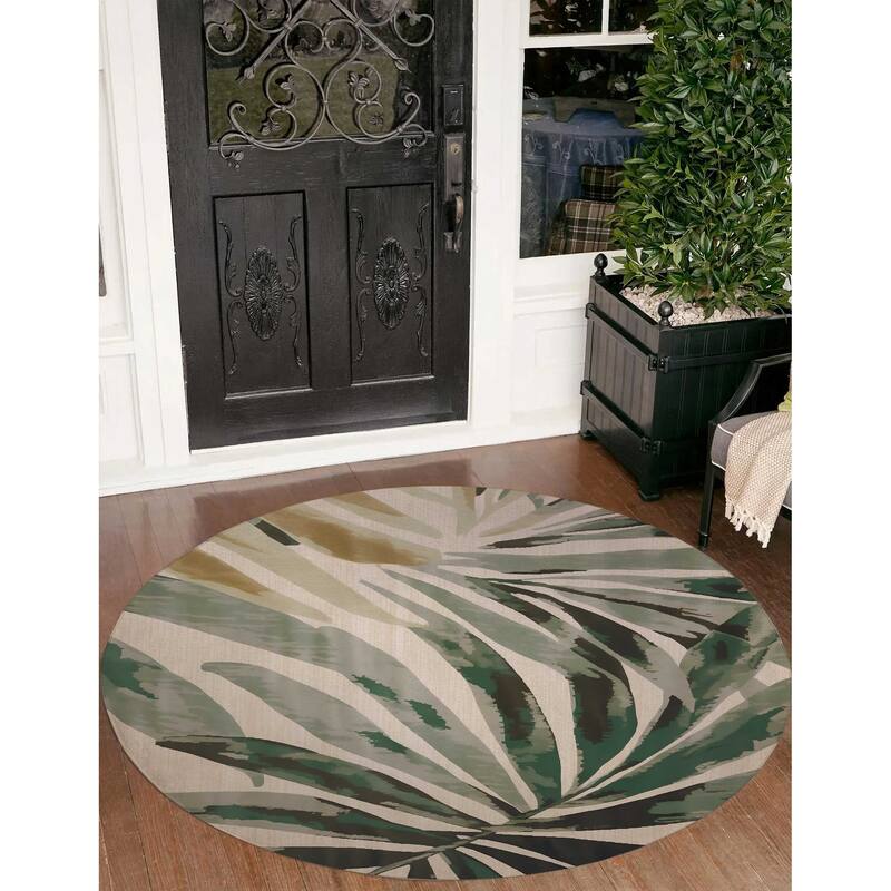ELYSIAN GREEN Indoor Doormat By Marina Gutierrez - On Sale - Bed Bath ...