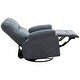 preview thumbnail 31 of 46, 360° Swivel Chair, Upholstered Recliner Chair with Adjustable Backrest Massage Reclining Chai for Living Room Lounge Chair