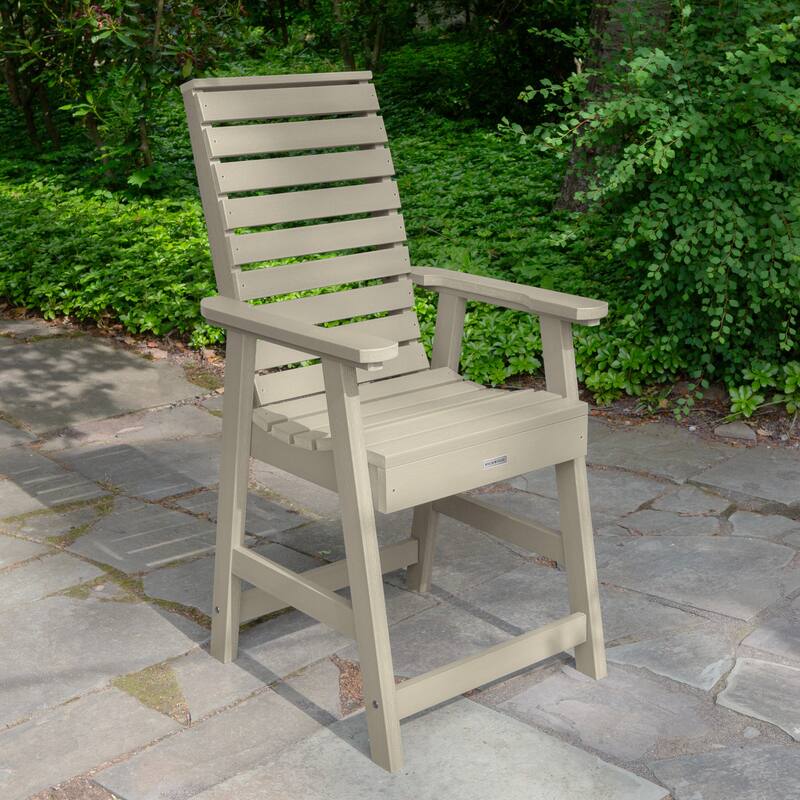 HIGHWOOD Weatherly Eco-friendly Outdoor Counter-Height Armchair