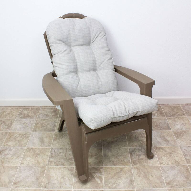 Outdoor Adirondack-style Patio Chair Cushion