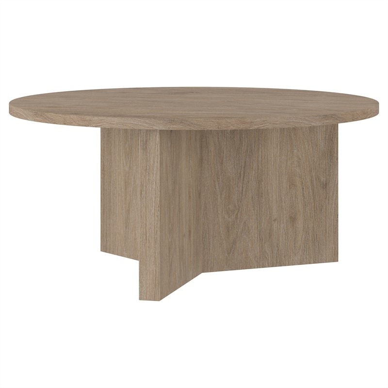 Anders 36" Wide Round Coffee Table
