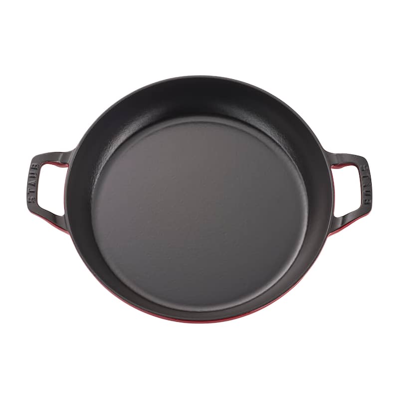 STAUB Cast Iron 3.5-qt Braiser with Glass Lid