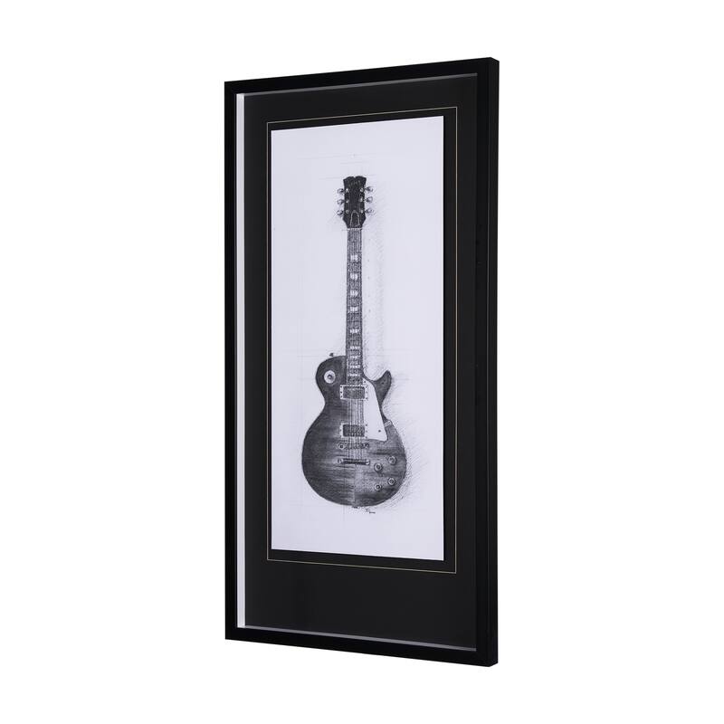 Guitar III Framed Art Print