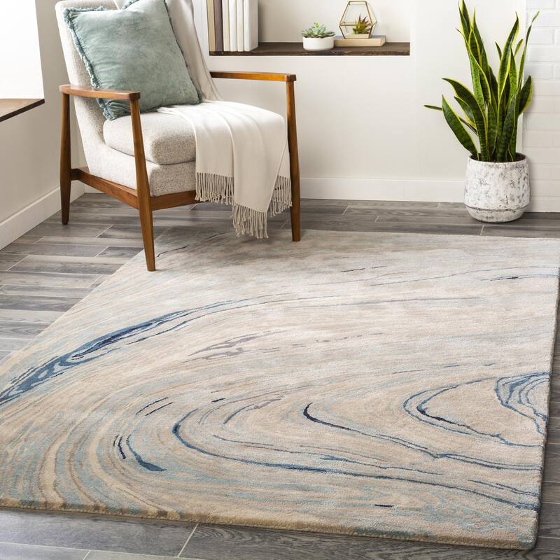 Communite Minimalist Abstract Hand Tufted Area Rug
