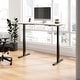 preview thumbnail 71 of 120, Bush Business Furniture Move 60 Series 60x30 Adjustable Standing Desk White/Black Powder Coat