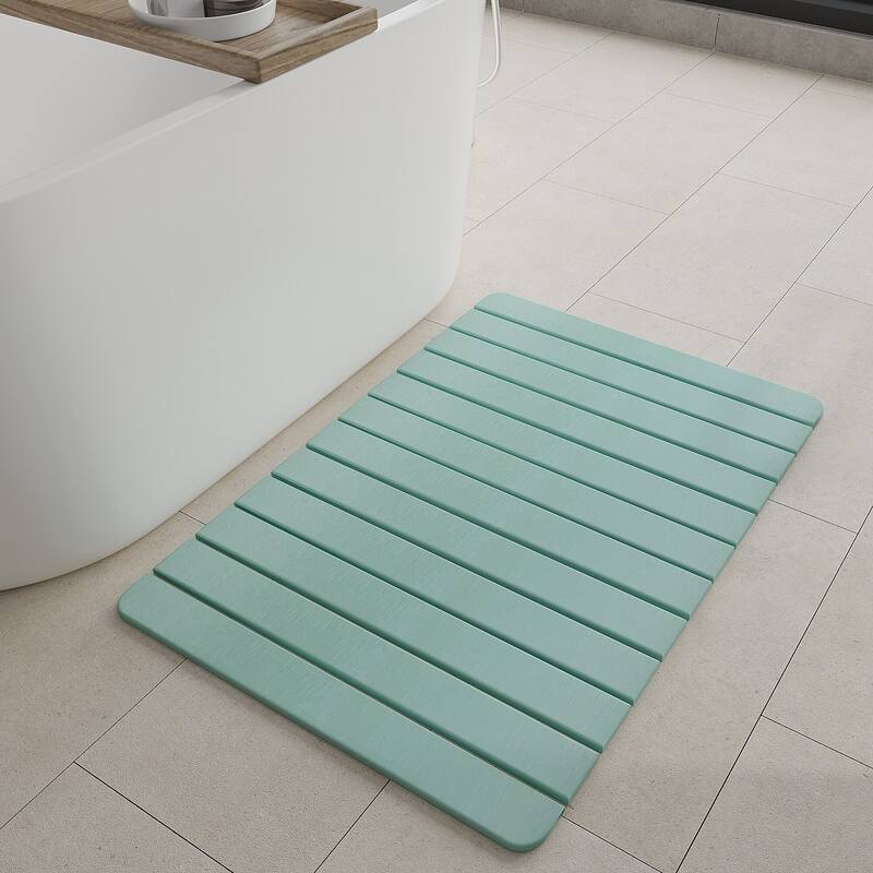Diatomite Quick Dry Stone Large Wide 35" x 24" Bath Mat