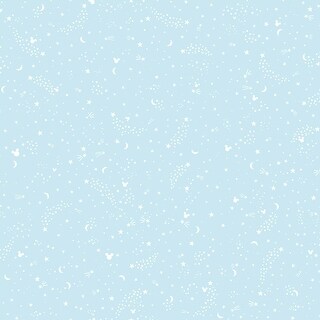 Disney Mickey Mouse Star Teal Wallpaper