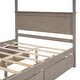 preview thumbnail 28 of 26, Full Size Canopy Platform Bed with 4 Drawers & Support Slats