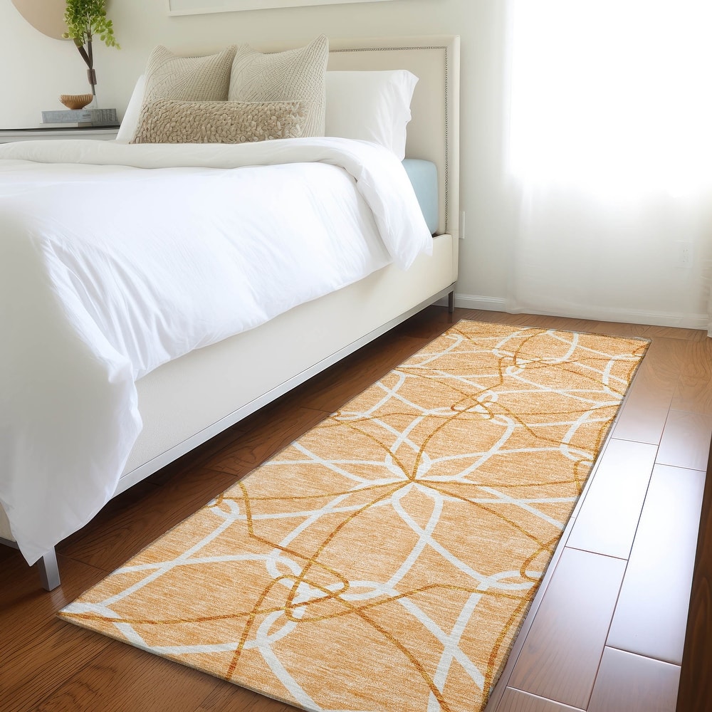Premium Washable Super Soft Modern Floral Mayfield Rug