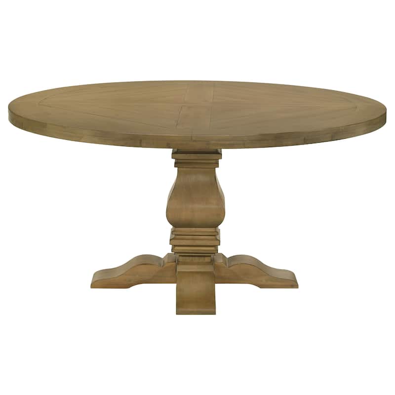 Florence Round 60-inch Pedestal Base Dining Table