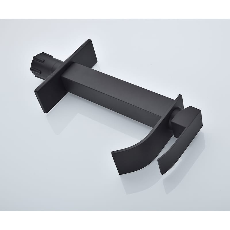 Modern Single Handle Sink Vanity Bathroom Faucet with Waterfall Spout, Anti Corrosion, Anti Rust, Easy Clean