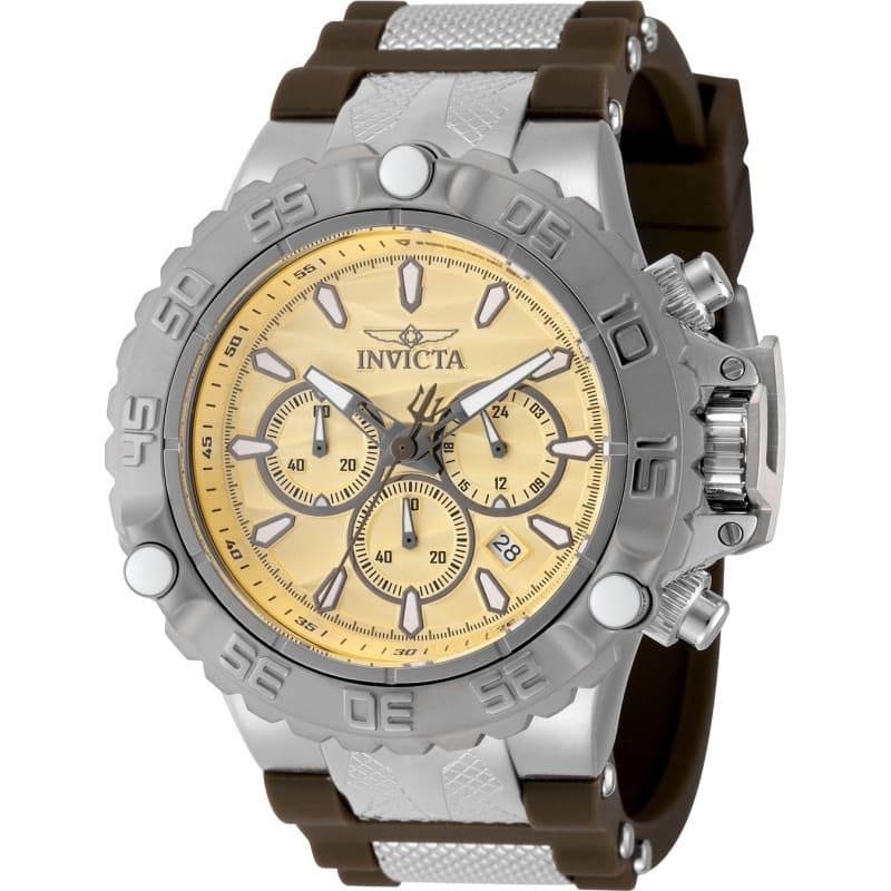 INVICTA Men's 48559 Subaqua Quartz VD53 Metal Dial Watch. - Gold