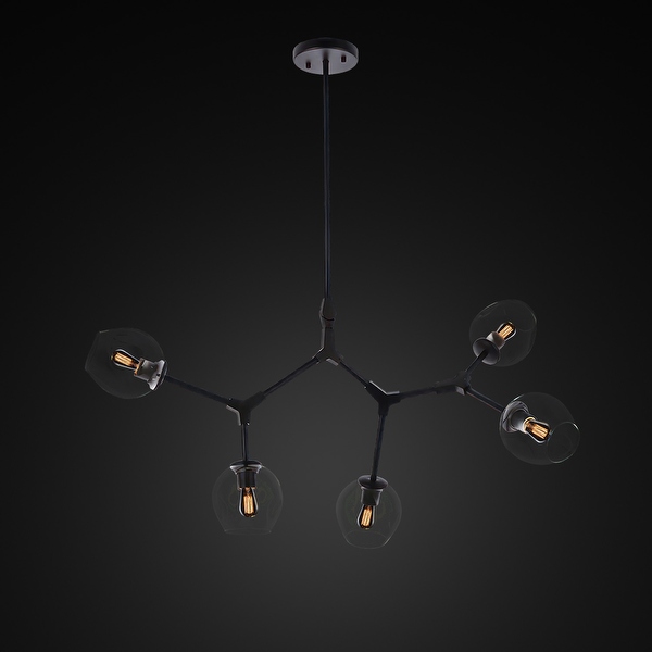 Black mobile chandelier hot sale