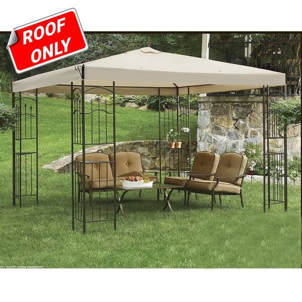 Sunjoy Replacement Gazebo Top for Gazebo Model LGZ038PST2KDWTNM