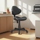 preview thumbnail 75 of 128, JJS Ergonomic Mesh Office Chair Adjustable Lumbar Support Computer Desk Chair Black