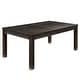 preview thumbnail 2 of 3, Foster Rustic Black 6-Piece Dining Table Set with Bench by Furniture of America