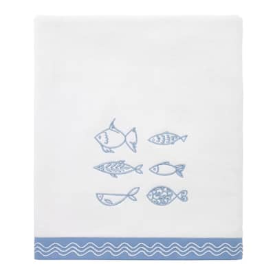 Avanti Blue Fin Bay Bath Towel