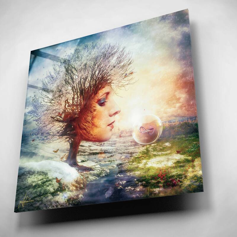 Epic Art 'Treasure' by Mario Sanchez Nevado, Acrylic Glass Wall Art