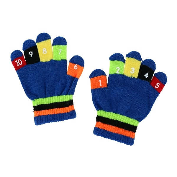Grand Sierra Toddler 2-4T Knit Stretch Counting Gloves