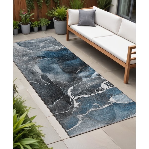 8' Grey Ivory Machine Woven Uv Treated Diamonds Indoor Outdoor Runner Rug 8' Grey Ivory Machine Woven Uv Treated Diamonds Indoor Outdoor Runner Rug