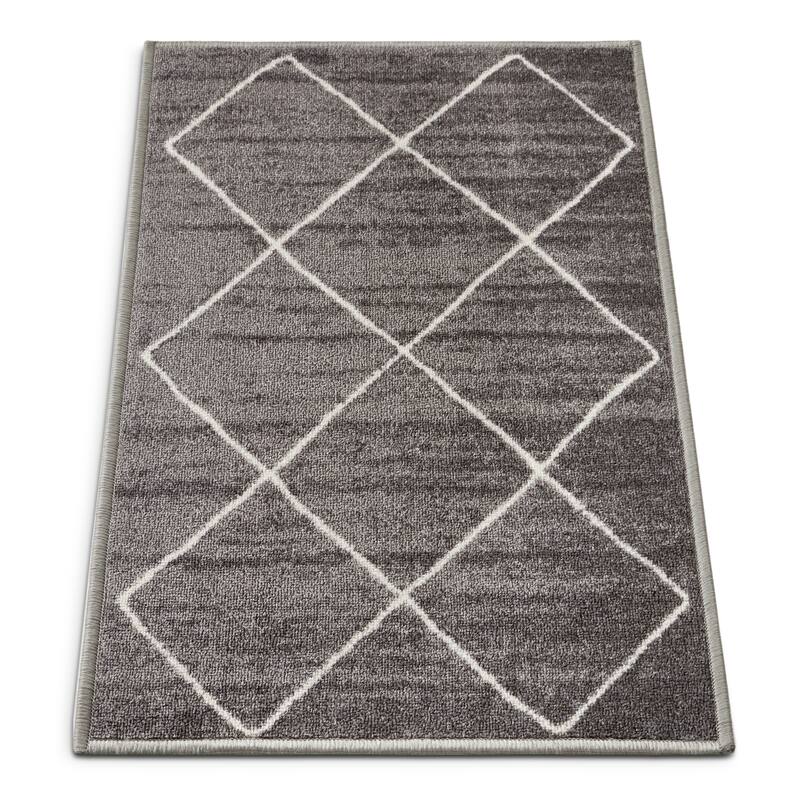 Well Woven Kings Court Clover Lattice Modern Area Rug