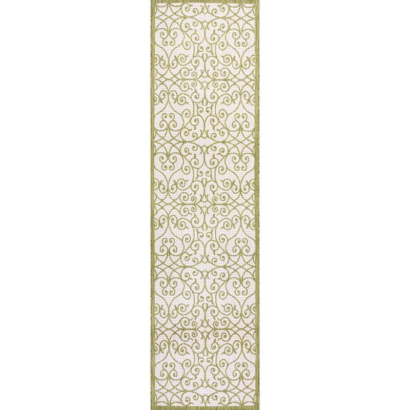 JONATHAN Y Ourika Textured Weave Indoor/Outdoor Area Rug