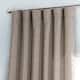 Exclusive Fabrics Italian Faux Linen Curtain (1 Panel)