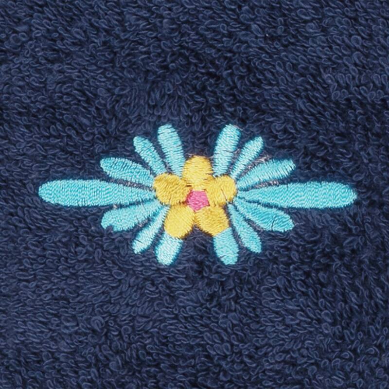 Authentic Hotel and Spa 100% Turkish Cotton Feliz 3PC Embellished Towel Set