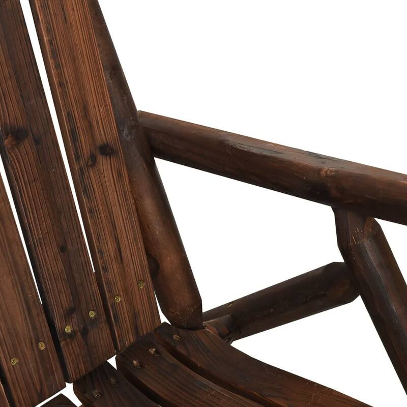 vidaXL Patio Chair 26.8"x33.9"x40.6" Solid Wood Spruce