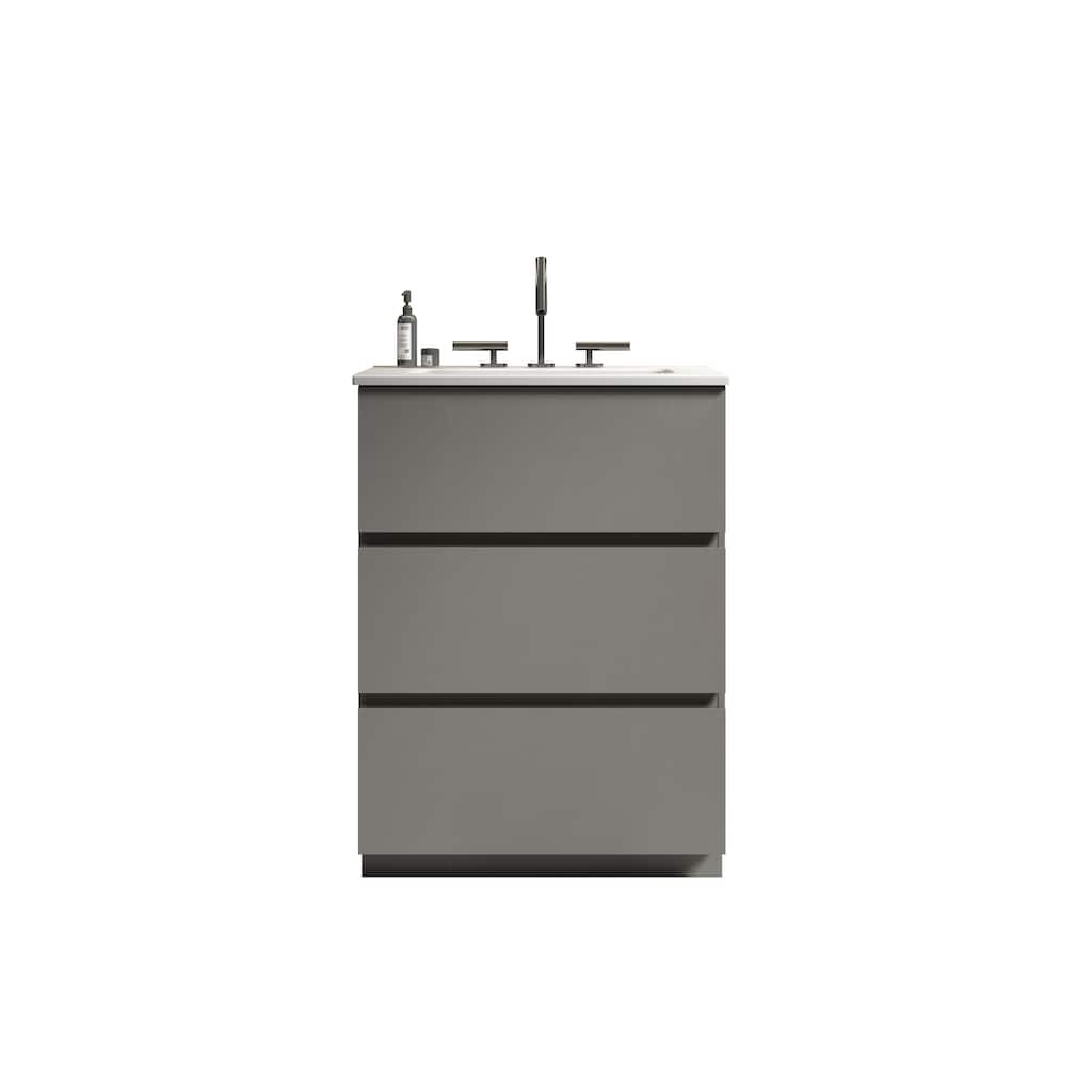 GDFStudio - TIA Freestanding Bathroom Vanity with Sink Basin