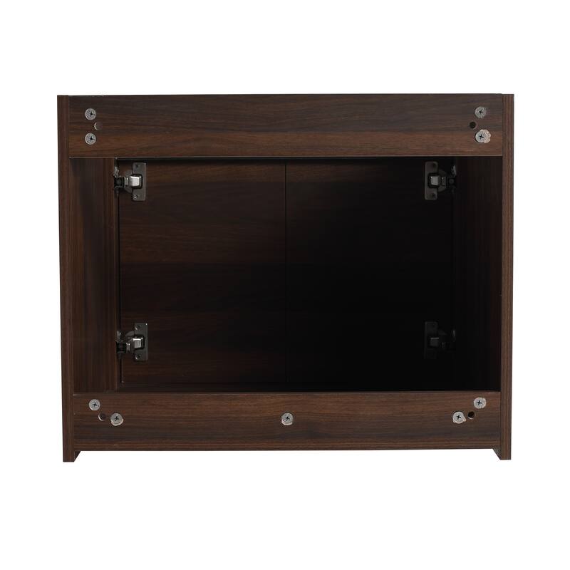 Beingnext 24"/30"/48" Bathroom Vanity with Sink, Floating Bathroom Vanity With Soft Close Door