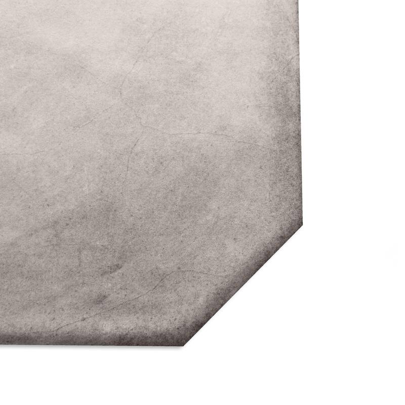 Merola Tile Laverton Octagon Gris with Taco Natural 7-7/8" x 7-7/8" Porcelain Floor and Wall Tile
